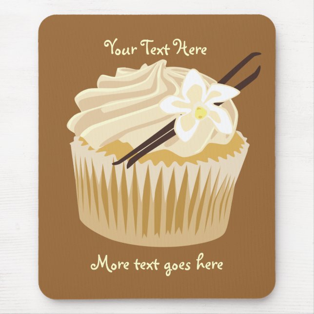 Vanilla Cupcake Mouse Pad (Front)