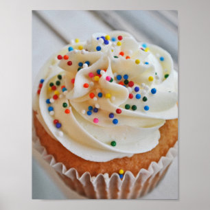 Vanilla Cupcake  Photograph l Print