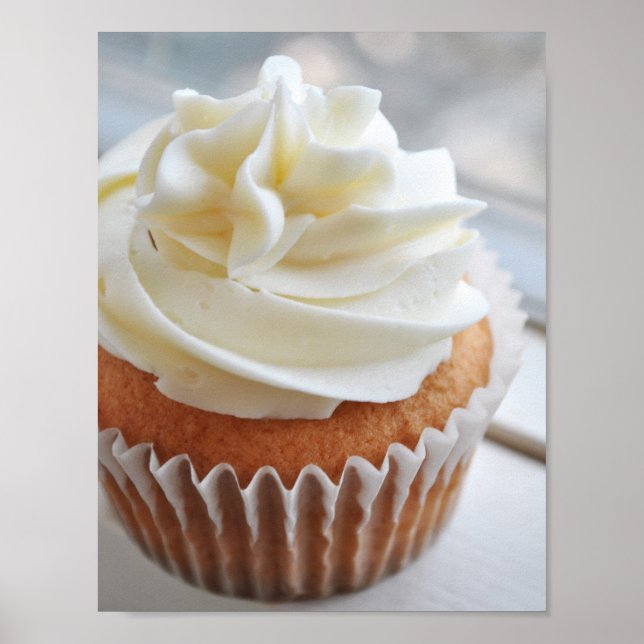 Vanilla Cupcake  Photograph ll Print (Front)