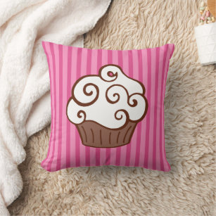 Vanilla Cupcake Pillow