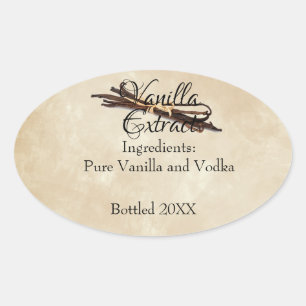 Vanilla Extract Custom Label