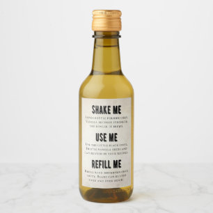 Vanilla Extract Étiquette - bourbon VE-002_05b
