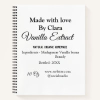 Vanilla extract homemade add ingredients weight de