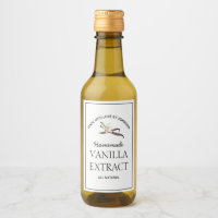 Vanilla Extract Label