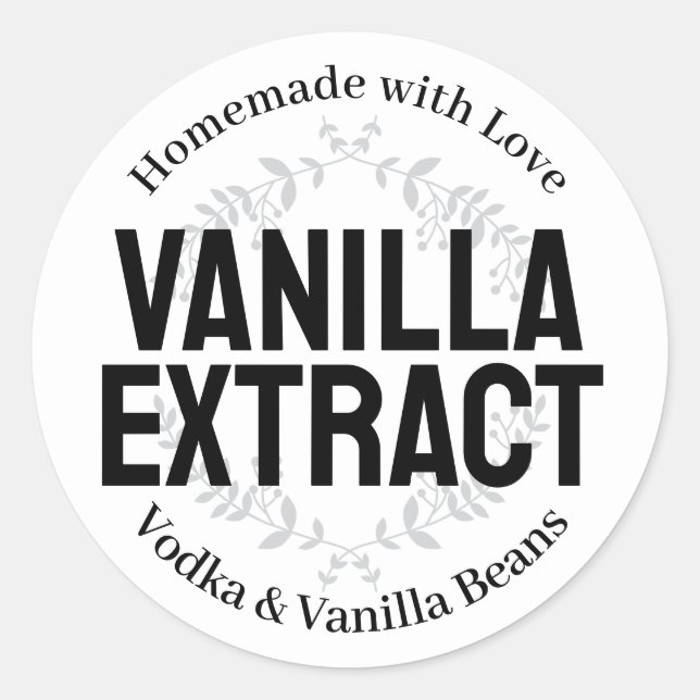 Vanilla Extract Sticker VE035_01rdv4 (Front)