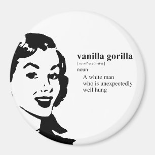 VANILLA GORILLA MAGNET