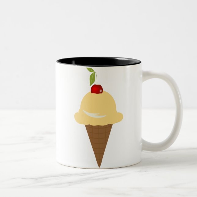 Vanilla Ice Cream Mug (Right)