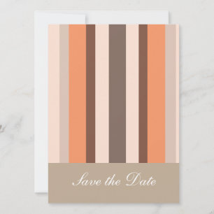 Vanilla Melon  Stripes Save The Date