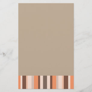 Vanilla Melon  Stripes Stationery