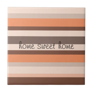Vanilla Melon Stripes Tile