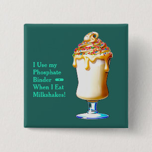 Vanilla Milkshake Phosphate Binder Button