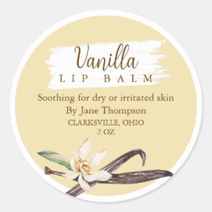 Vanilla Salve / balm / Soap Label