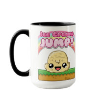 Vanilla Scoop with Ice Cream Jump Text