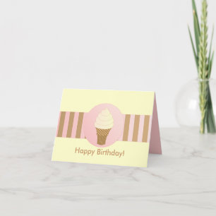 Vanilla Soft Serve Card