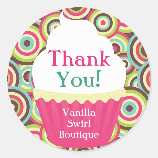 Vanilla Swirl Sticker (Front)