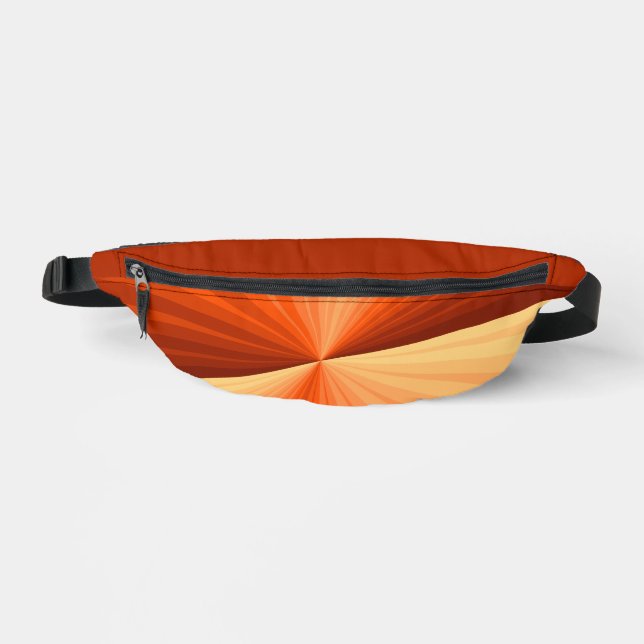 Vanille rouge orange Abstraite moderne Fractale gr (Recto)