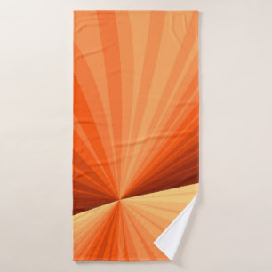 Vanille rouge orange Abstraite moderne Fractale gr