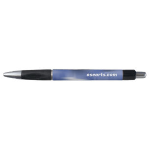 Vanishing Blue Monochrome Contrasting Shades Pen
