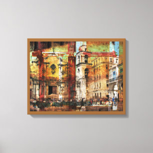 Vanishing Havana canvas art print