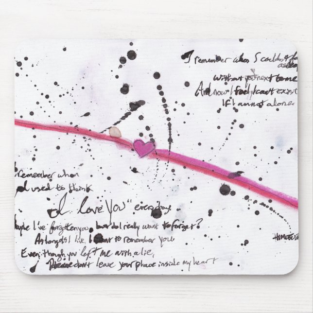 Vanishing Point mousepad (Front)