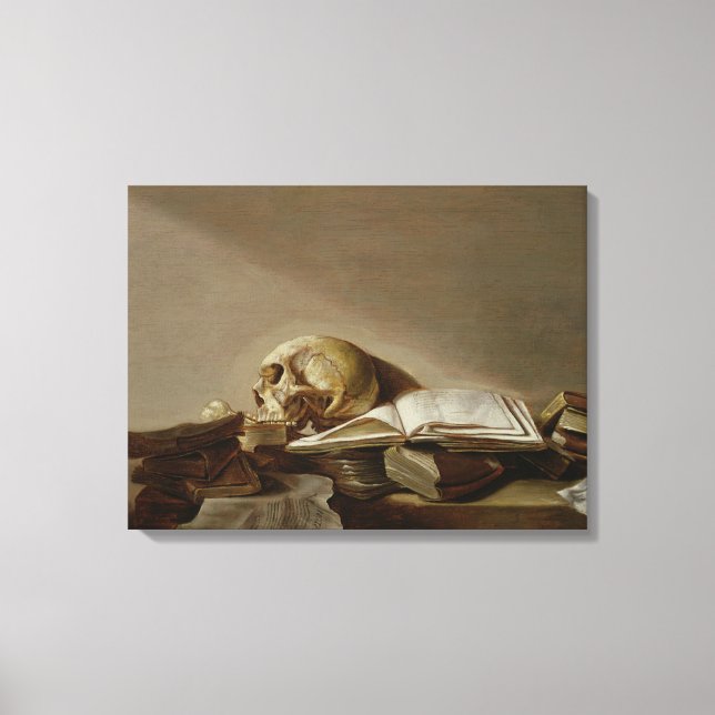 Vanitas 2 canvas print (Front)
