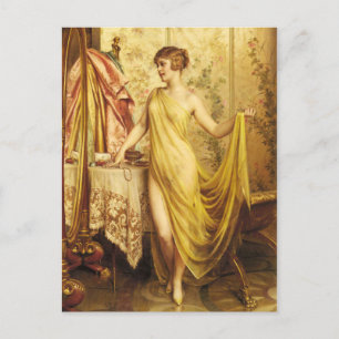 Vanitas - Famous vintage Motive Postcard