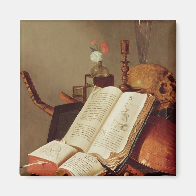 Vanitas Still Life Magnet (Front)