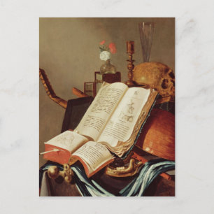Vanitas Still Life Postcard