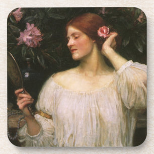 Vanity by John William Waterhouse Coaster