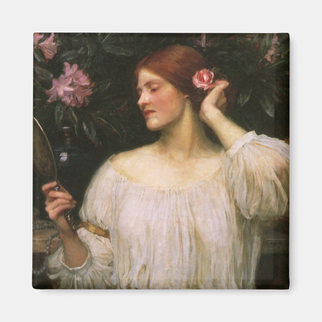 Vanity by John William Waterhouse Magnet (Front)