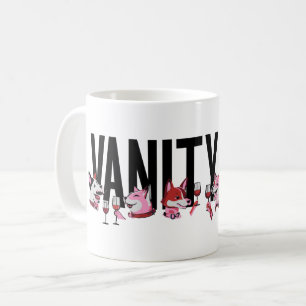 Vanity Fur Magazine Party RED Coffee Mug