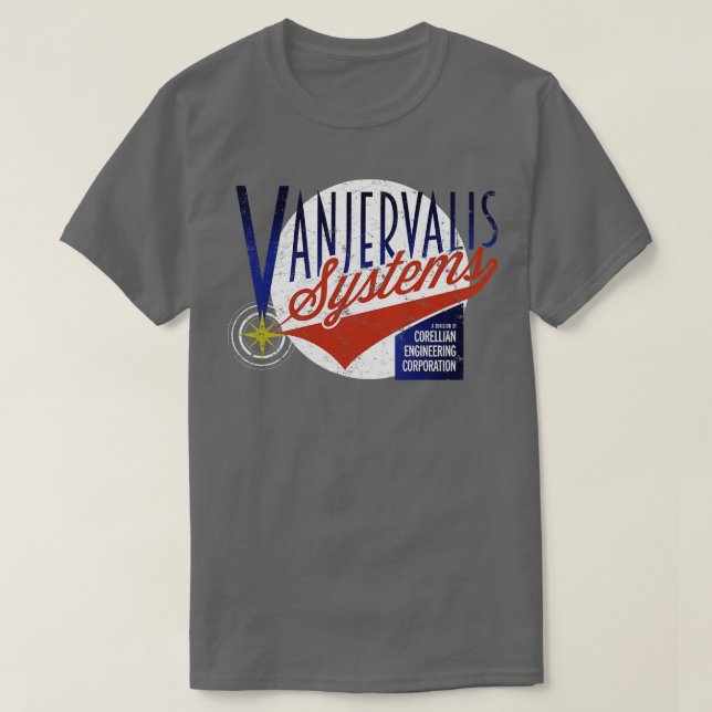 Vanjervalis Systems T-Shirt (Design Front)