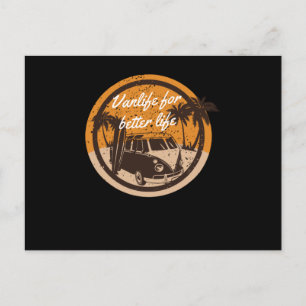 Vanlife for Better Life Postcard