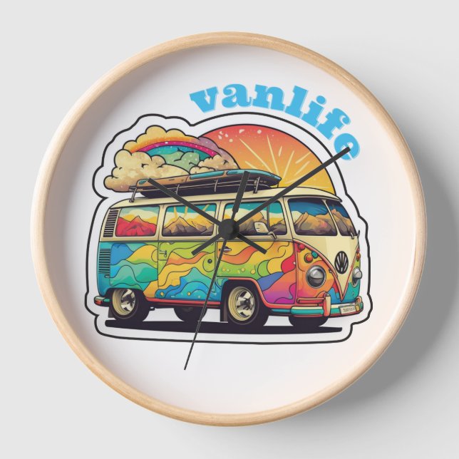 Vanlife Live Clock (Front)