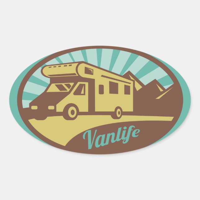 Vanlife Sticker / Sticker - Camper (Front)