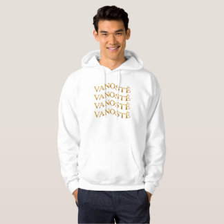VANOSTÈ Logo – Minimalist Gold Typography  Hoodie