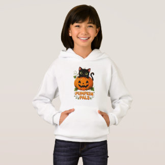VANOSTÈ Pumpkin Pals Graphique Chat Noir | Hallowe