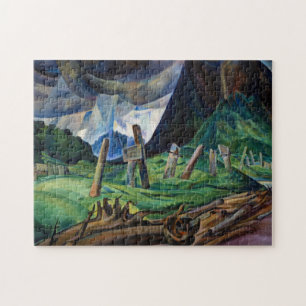Vanquished, 1930 by Emily Carr Jigsaw Puzzle