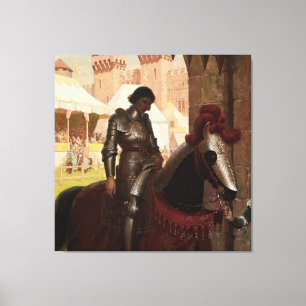 “Vanquished” by Edmund Blair Leighton Canvas Print