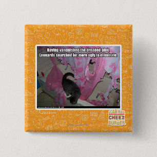 Vanquished the dreaded pink 2 inch square button