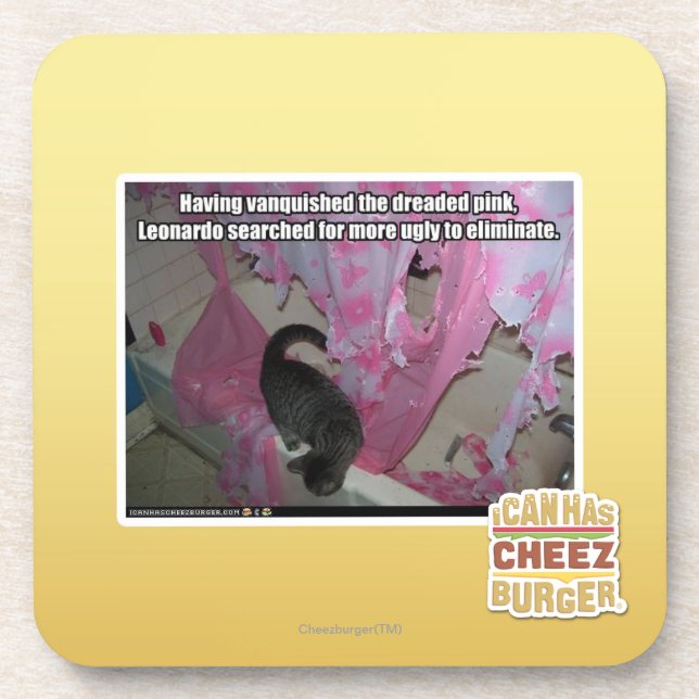 Vanquished the dreaded pink coaster (Front)