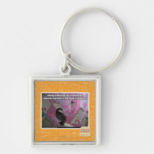 Vanquished the dreaded pink keychain