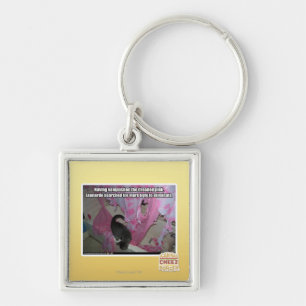 Vanquished the dreaded pink keychain