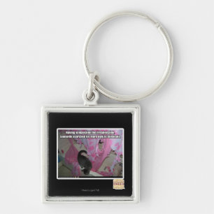 Vanquished the dreaded pink keychain
