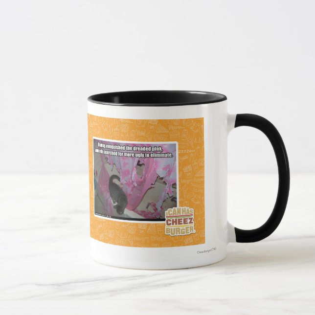 Vanquished the dreaded pink mug (Right)