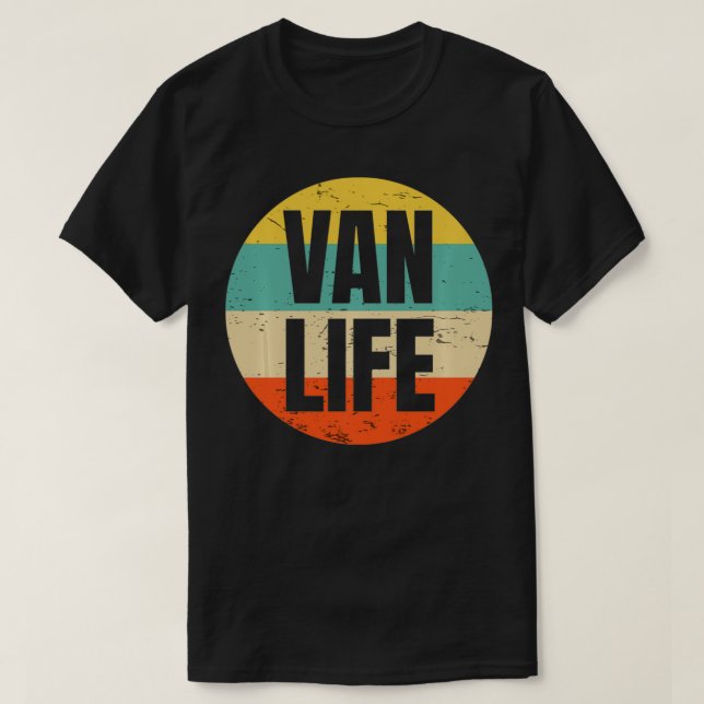 Vans Design Vans Clothing Gift for a Camper Van Lo T-Shirt (Design Front)