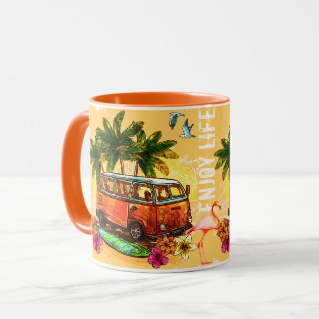 Vans rétro Mug (Devant gauche)