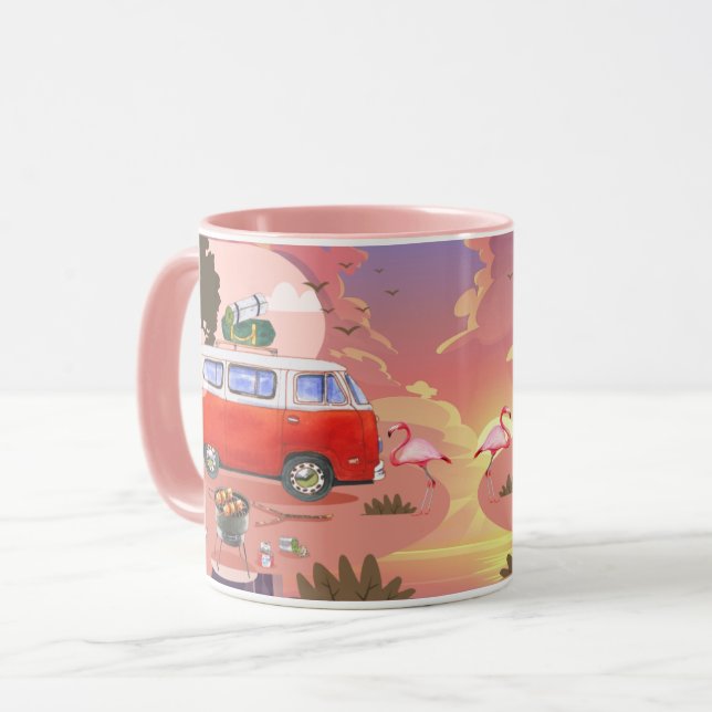 Vans rétro Mug (Devant gauche)