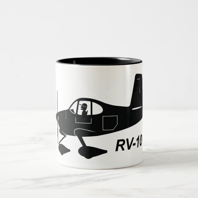 Vans RV-10 Caricature Two-Tone Coffee Mug (Center)