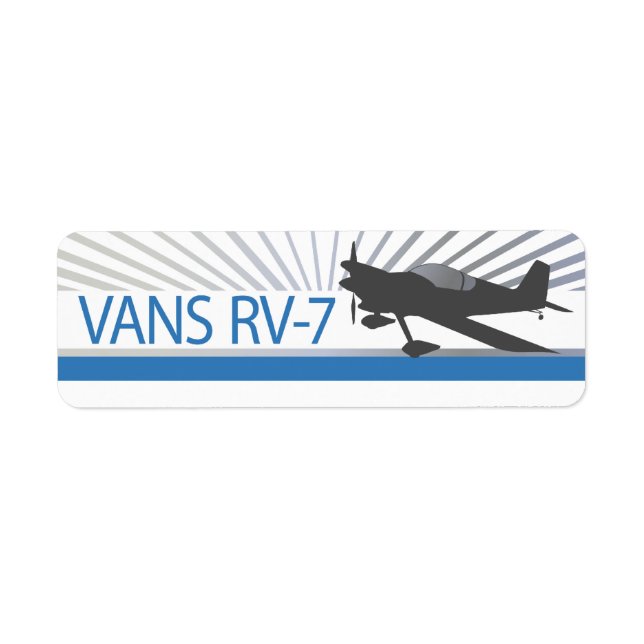 Vans RV-7 Airplane (Front)